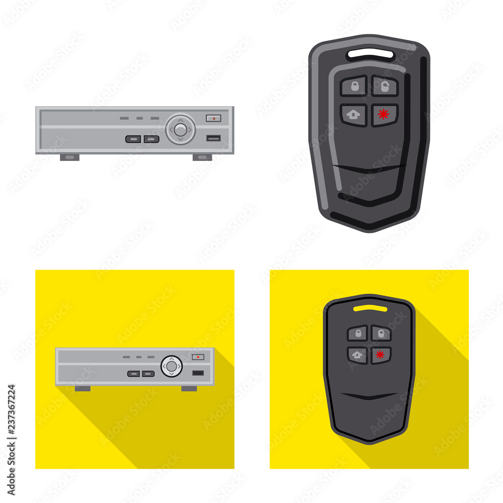 Vector design of office and house logo. Collection of office and system stock symbol for web. Vector design of office and house logo. Collection of office and system stock symbol for web.