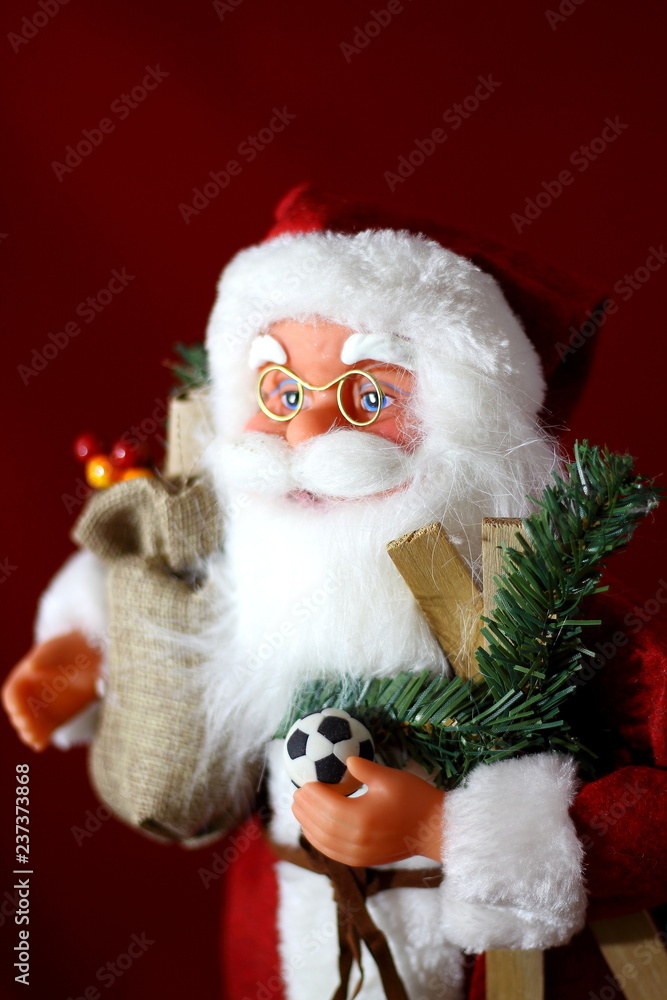 Santa Claus brings presents Santa Claus brings presents
