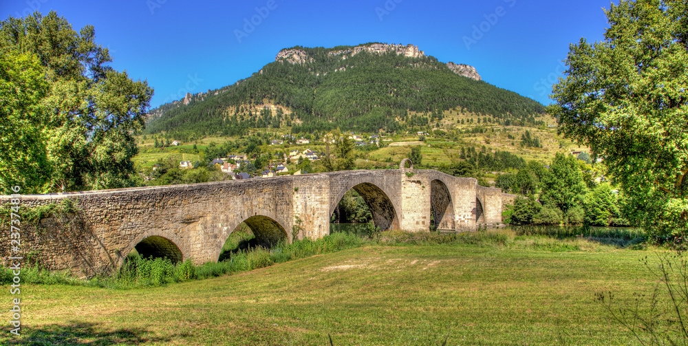 Le pont de Quezac - Lozere - France