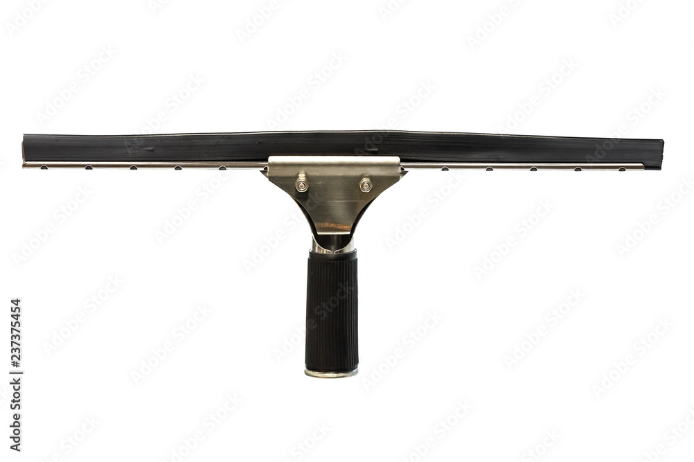 Εκτύπωση καμβά Window cleaner's rubber blade squeegee. handle