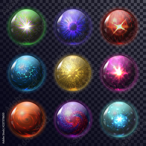 Magic spheres or balls for future prediction, orb