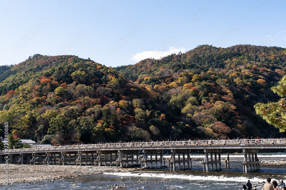 Togetsukyo Bridge in Kyoto