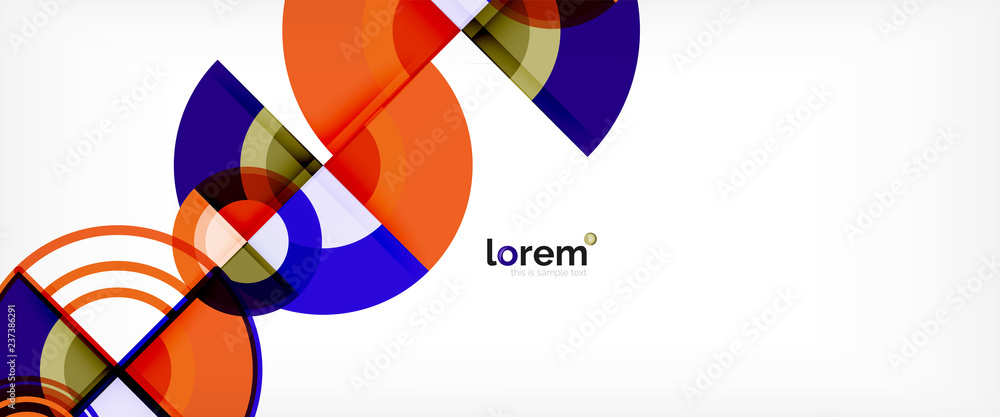 Modern geometric abstract background Modern geometric abstract background
