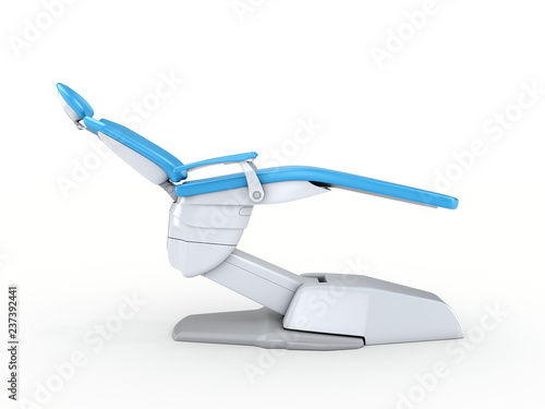 3D rendering modern dental chair