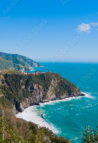 Area of Corniglia and Manarola coastline