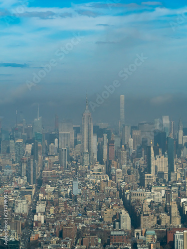 Landscape from One World Trade Center in New York City