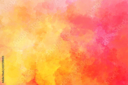 Orange watercolor background