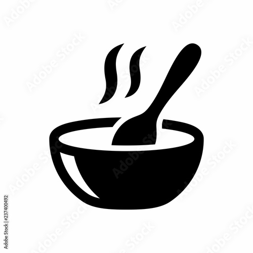 Bowl vector icon