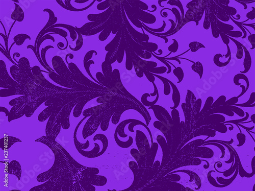 Purple Floral Background