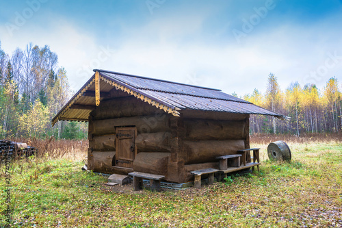 Refectory on the holy spring in honor of the Theodore Icon of the Mother of God near the village of Zavetluzhye, Kostroma Region.