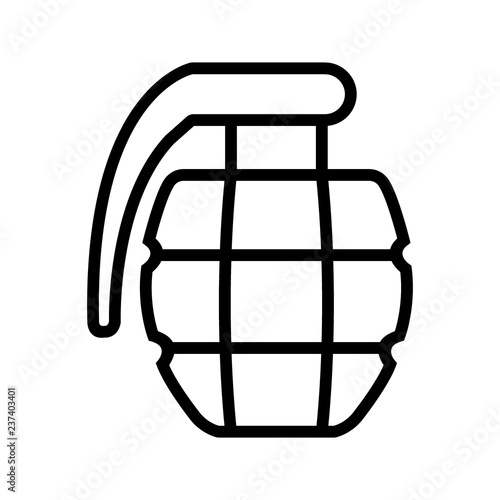 Grenade Vector Icon