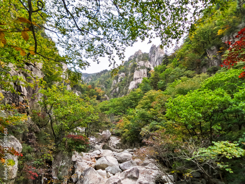 Seoraksan National Park in autumn, Gangwon, South Korea