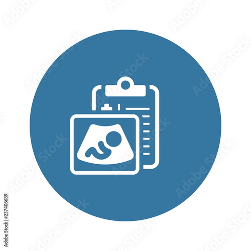 Ultrasonography Flat Icon