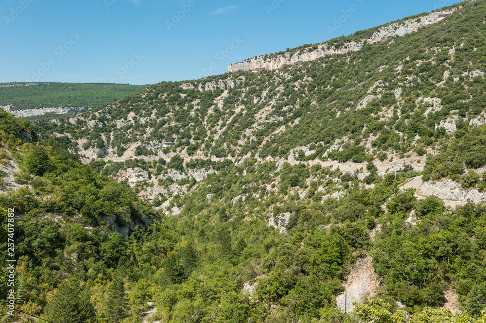 Obraz premium Nesqueschlucht in Südfrankreich