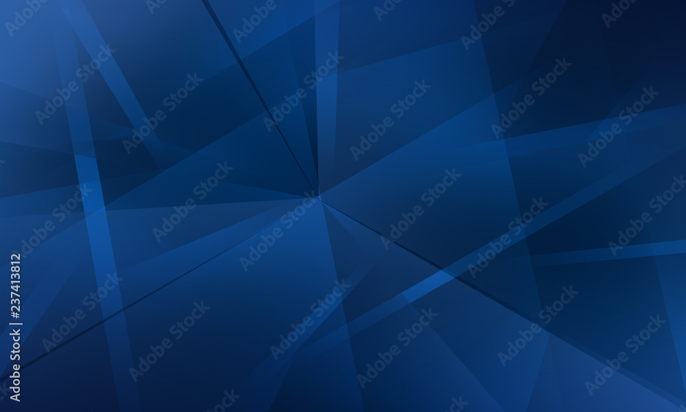 Fototapeta premium Dark blue background with abstract graphic elements.