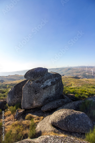 rocks in the mountains