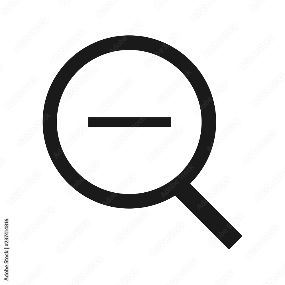 Magnifying Glass Decrease Size Zoom Out Magnifying Glass Decrease Size Zoom Out
