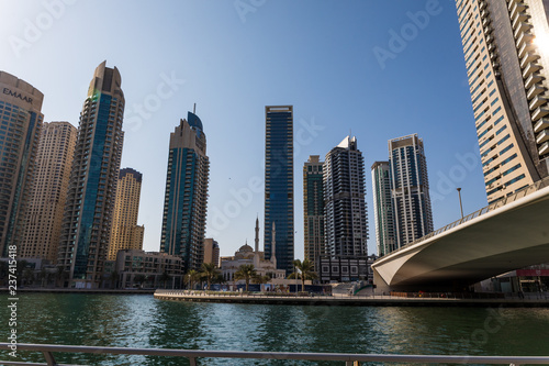 Dubai, UAE - October, 2018. Modetn city of the luxury center of Dubai, United Arab Emirates © F8  \ Suport Ukraine