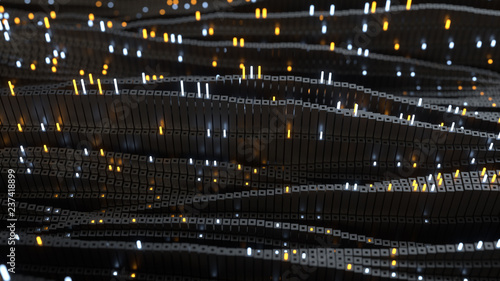 Cubic matrix of big data fl...
