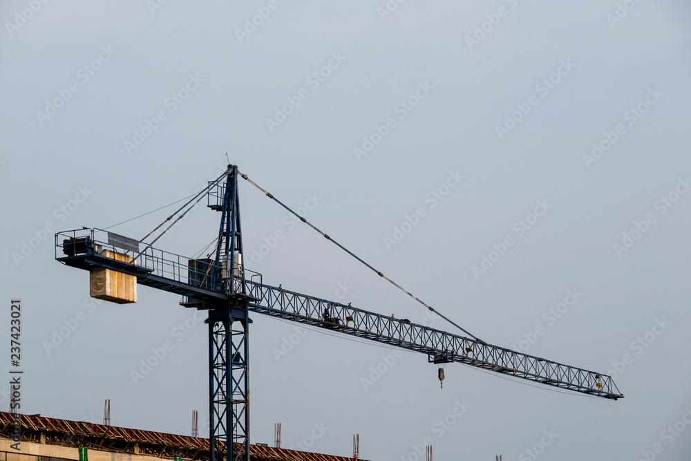 Developing countries rely on machinery for their work.Crane is a machine used in construction. Developing countries rely on machinery for their work.Crane is a machine used in construction.