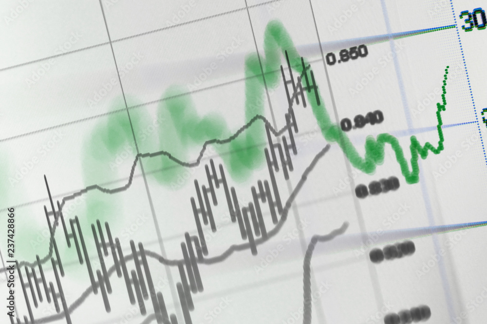 Abstract finance background. Stock market or forex trading graph in graphic concept economic trends business idea. Abstract finance background. Stock market or forex trading graph in graphic concept economic trends business idea.