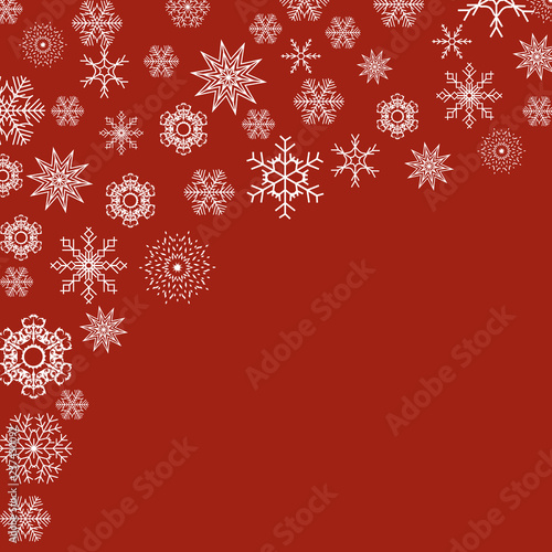 Abstract Holiday New Year and Merry Christmas Background. Vector Illustration