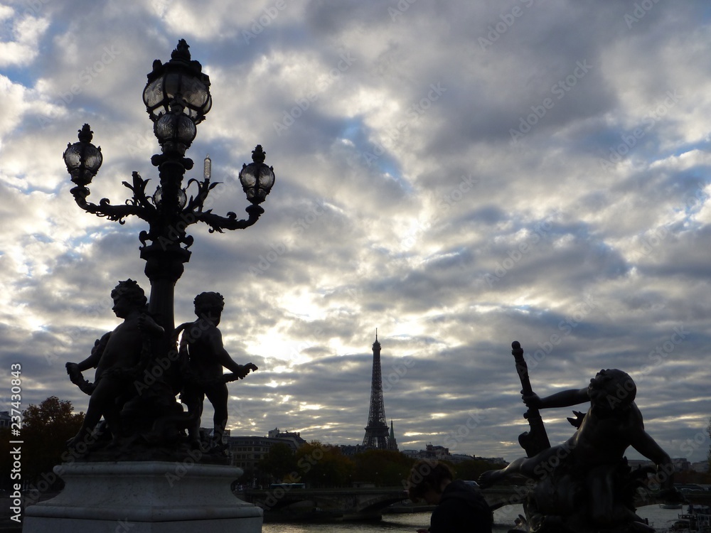 Obraz premium Pont Alexandre III, Paris, France (2)