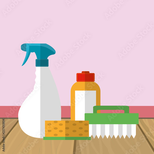 house cleaning laundry room