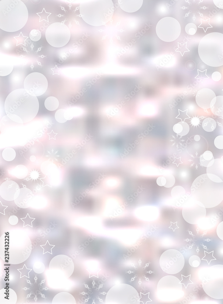 Christmas light vertical background. Holiday glowing backdrop blurred bokeh. Vector Christmas light vertical background. Holiday glowing backdrop blurred bokeh. Vector