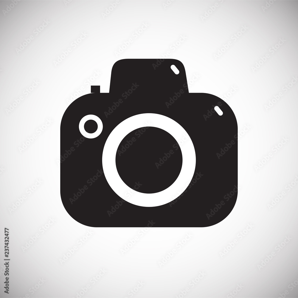 Digital camera icon on white background for graphic and web design, Modern simple vector sign. Internet concept. Trendy symbol for website design web button or mobile app Digital camera icon on white background for graphic and web design, Modern simple vector sign. Internet concept. Trendy symbol for website design web button or mobile app