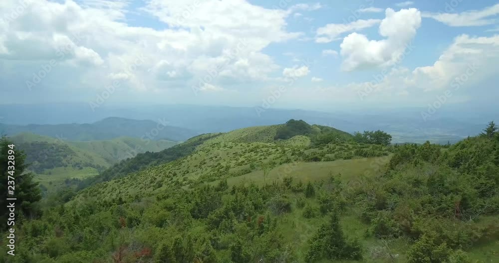 Aerial view of the mountain Kopaonik. Mountain peak. Aerial drone footage of mountain Kopaonik. 4K video Aerial view of the mountain Kopaonik. Mountain peak. Aerial drone footage of mountain Kopaonik. 4K video