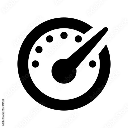 Speedometer Gauge Icon Symbol