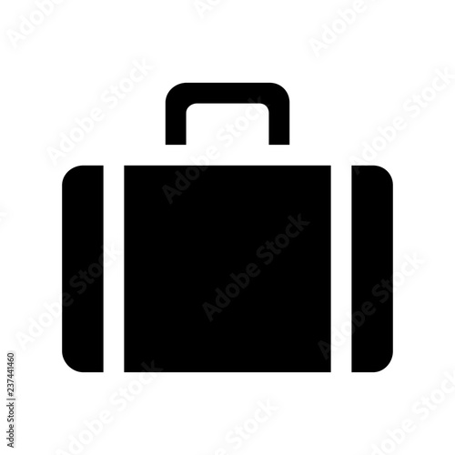 Suitcase Briefcase Icon Logo