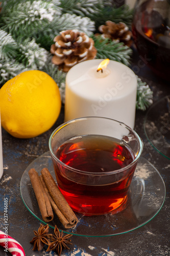 Hot tea for Christmas day