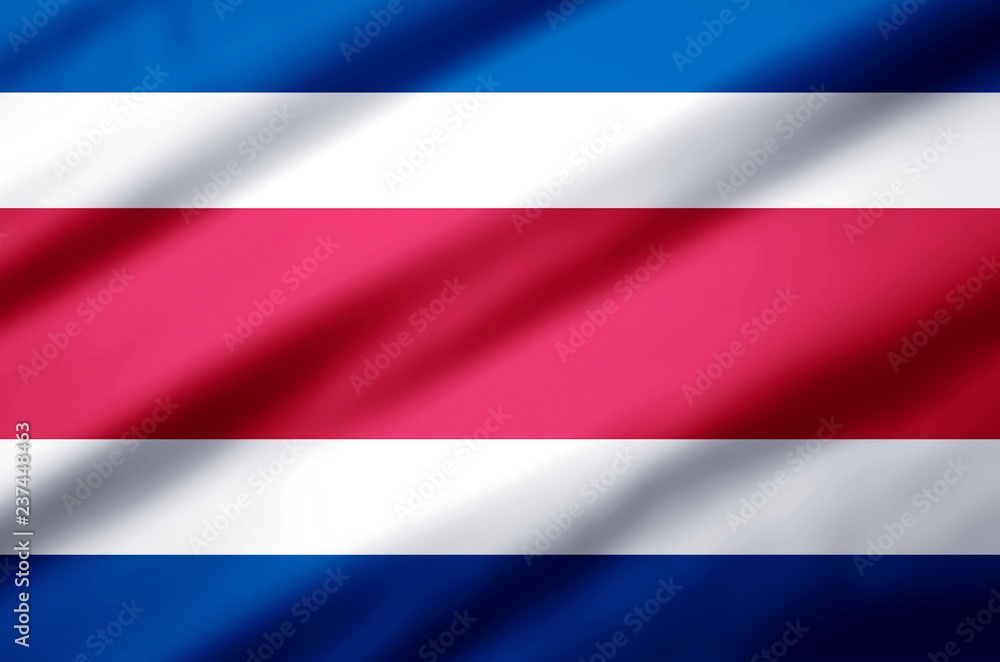 Naklejka premium Costa Rica