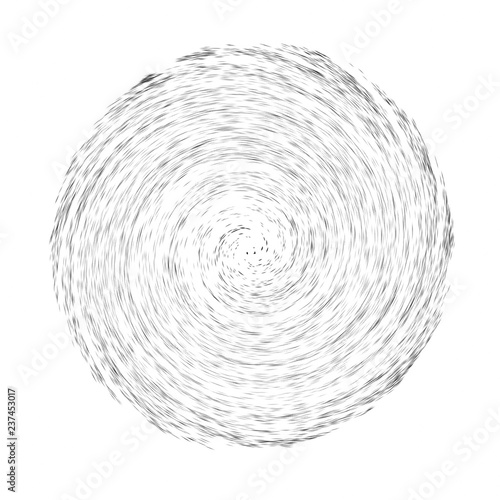 3d rendering of isolated swirl photo