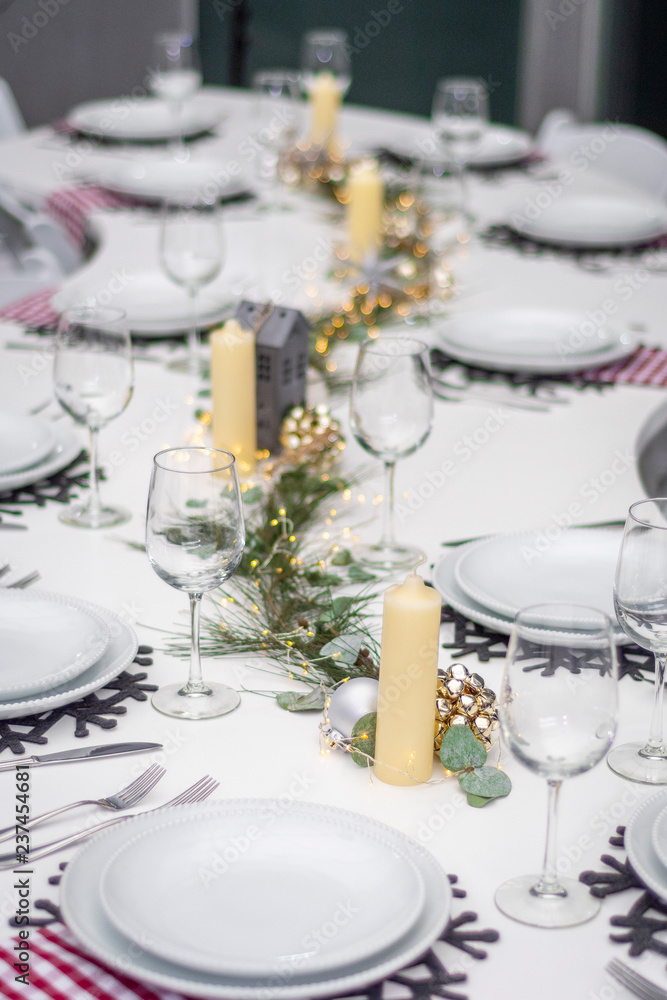 christmas plates setup christmas plates setup