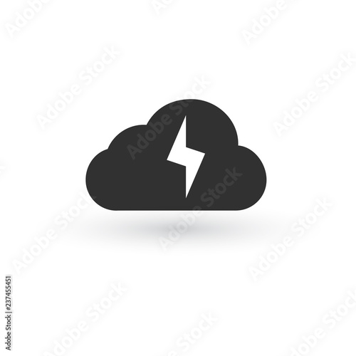 Cloud Lighting logo icon. v...