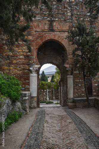 Fortress of Malaga, Andalusia.