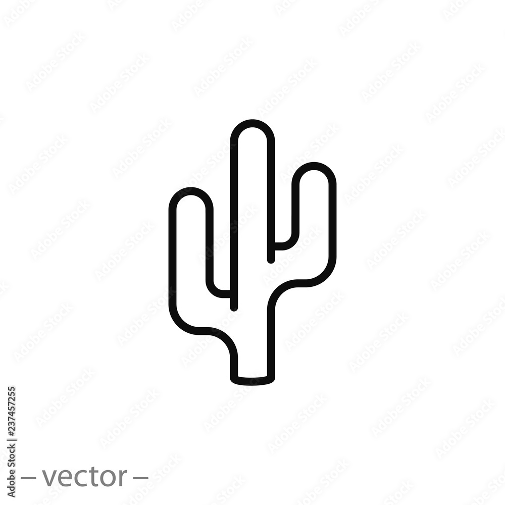 cactus icon vector cactus icon vector