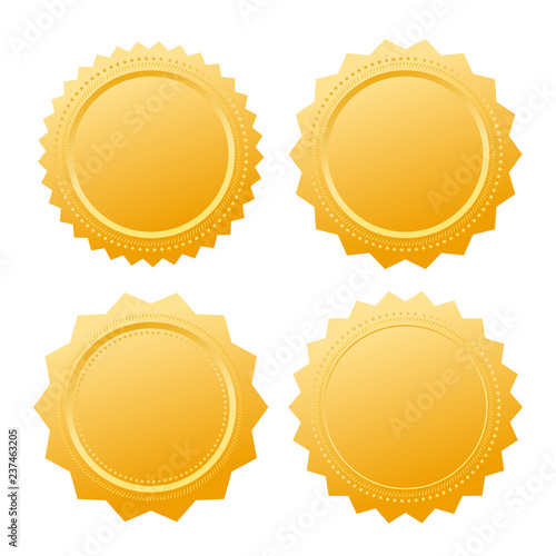 Diploma gold seal certificate