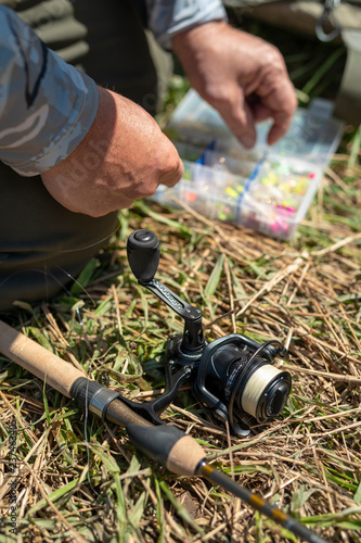 Fishing Rod and Tackle Box