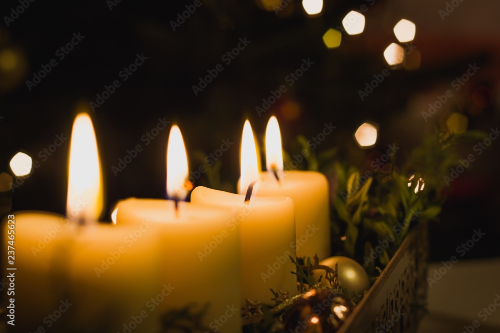 schöne Kerzen zur Weihnachtszeit schöne Kerzen zur Weihnachtszeit