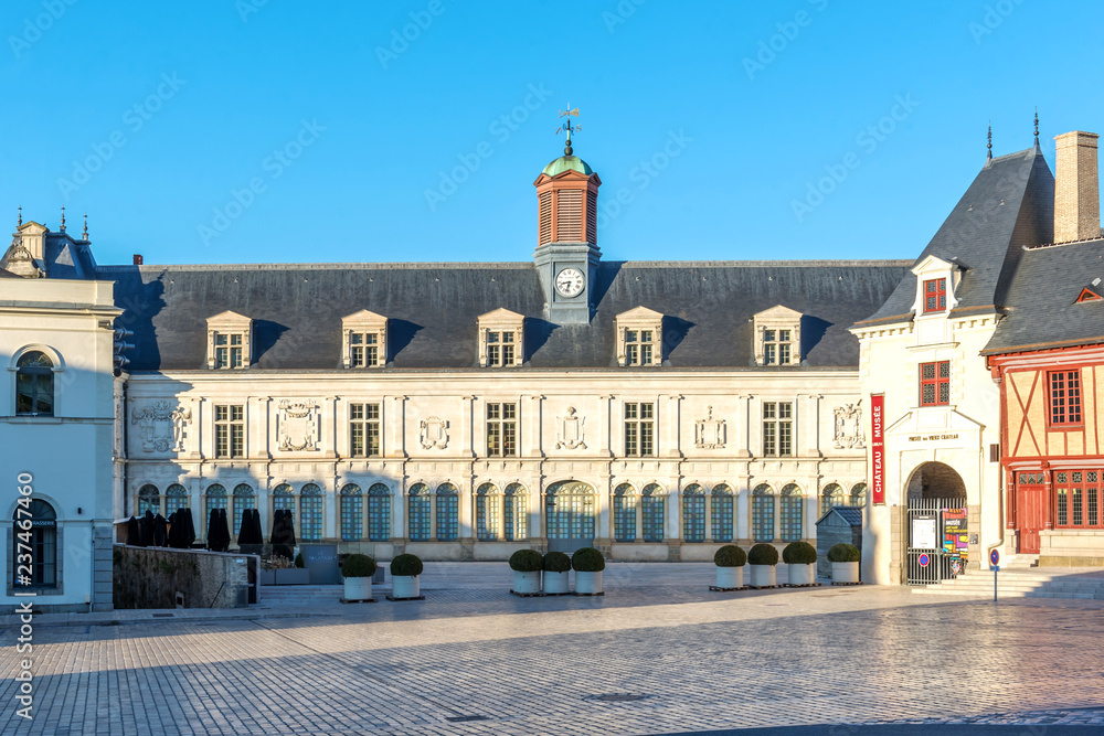 
City Hall. City of Laval, Mayenne, Pays de Loire, France. August 5, 2018
