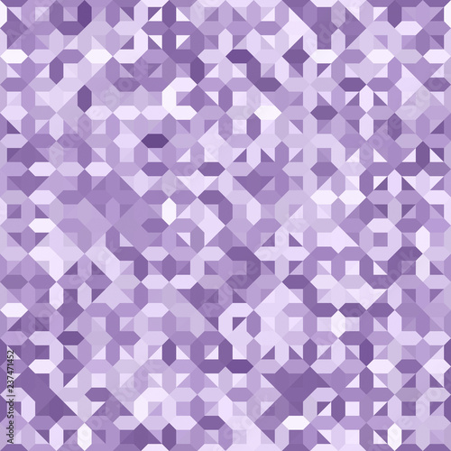 Ultra Violet Ombre Geometric Background Pastel Purple Sequins Seamless Pattern