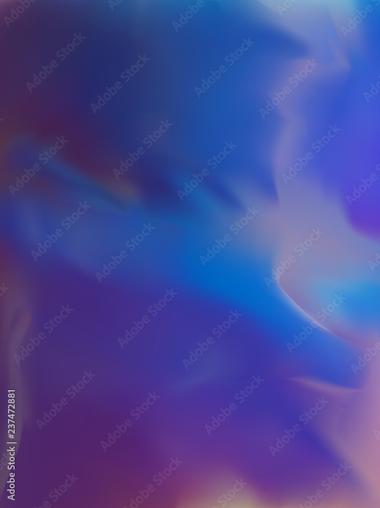 Vector holography foil rainbow iridescent texture. For fantasy and fashion print in blue and purple bright colors Vector holography foil rainbow iridescent texture. For fantasy and fashion print in blue and purple bright colors