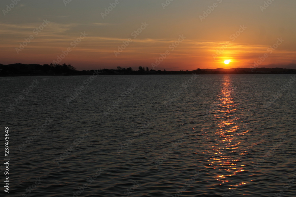Fototapeta premium atardecer