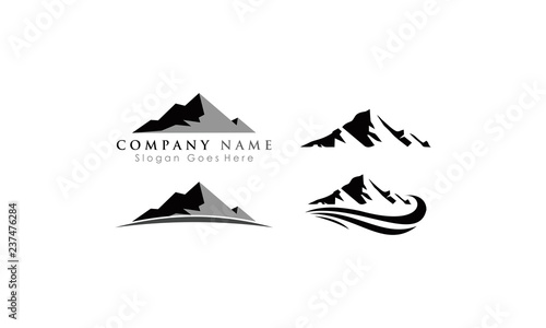 mountain symbol logo