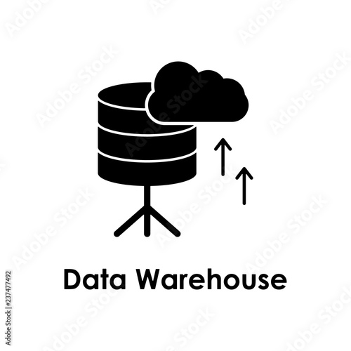 server, cloud, data warehouse icon. Element of business icon for mobile concept and web apps. Detailed server, cloud, data warehouse icon can be used for web and mobile