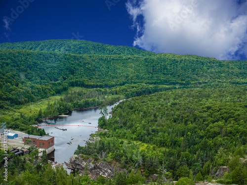 Montreal river near Agawa Canyon, Canada photo